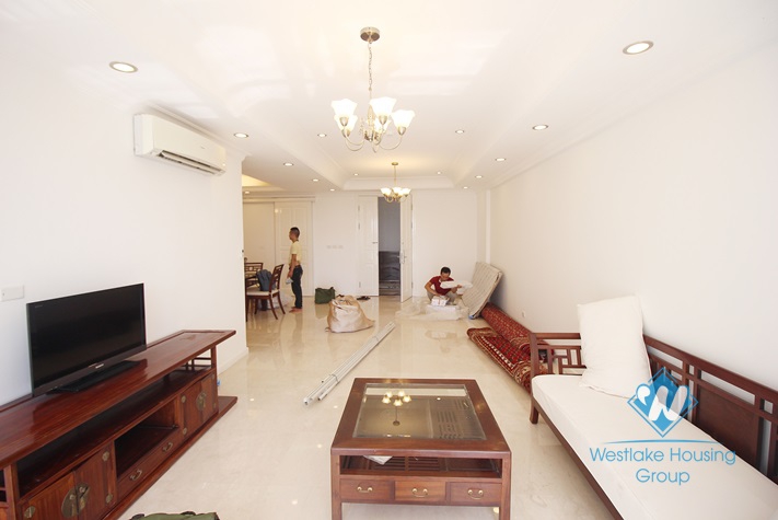 Finest vintage-designed apartment available for rent in Ciputra, Tay Ho, Hanoi